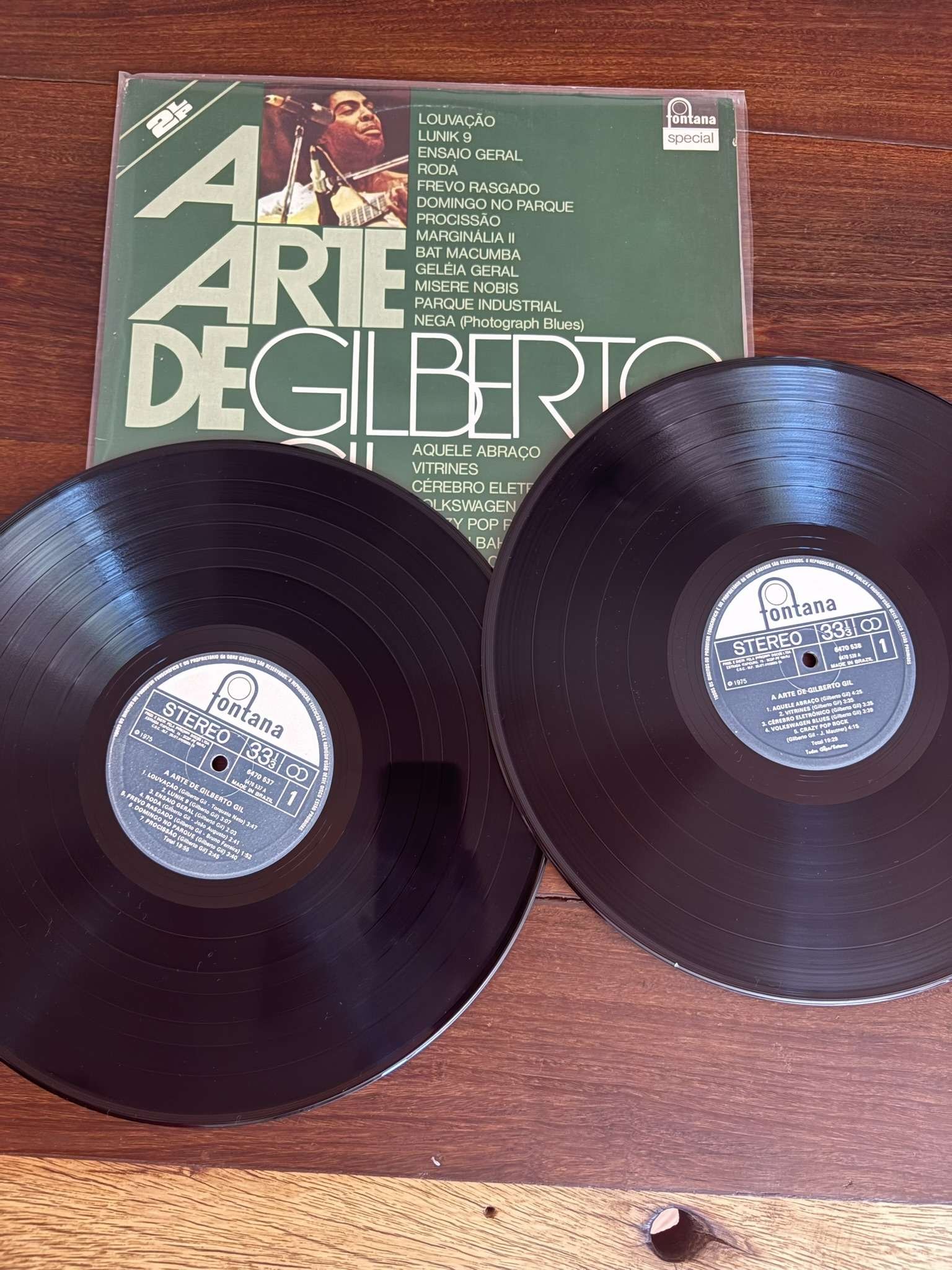 Lp Gilberto Gil - A Arte de Gilberto Gil (1975) - Imagem 3