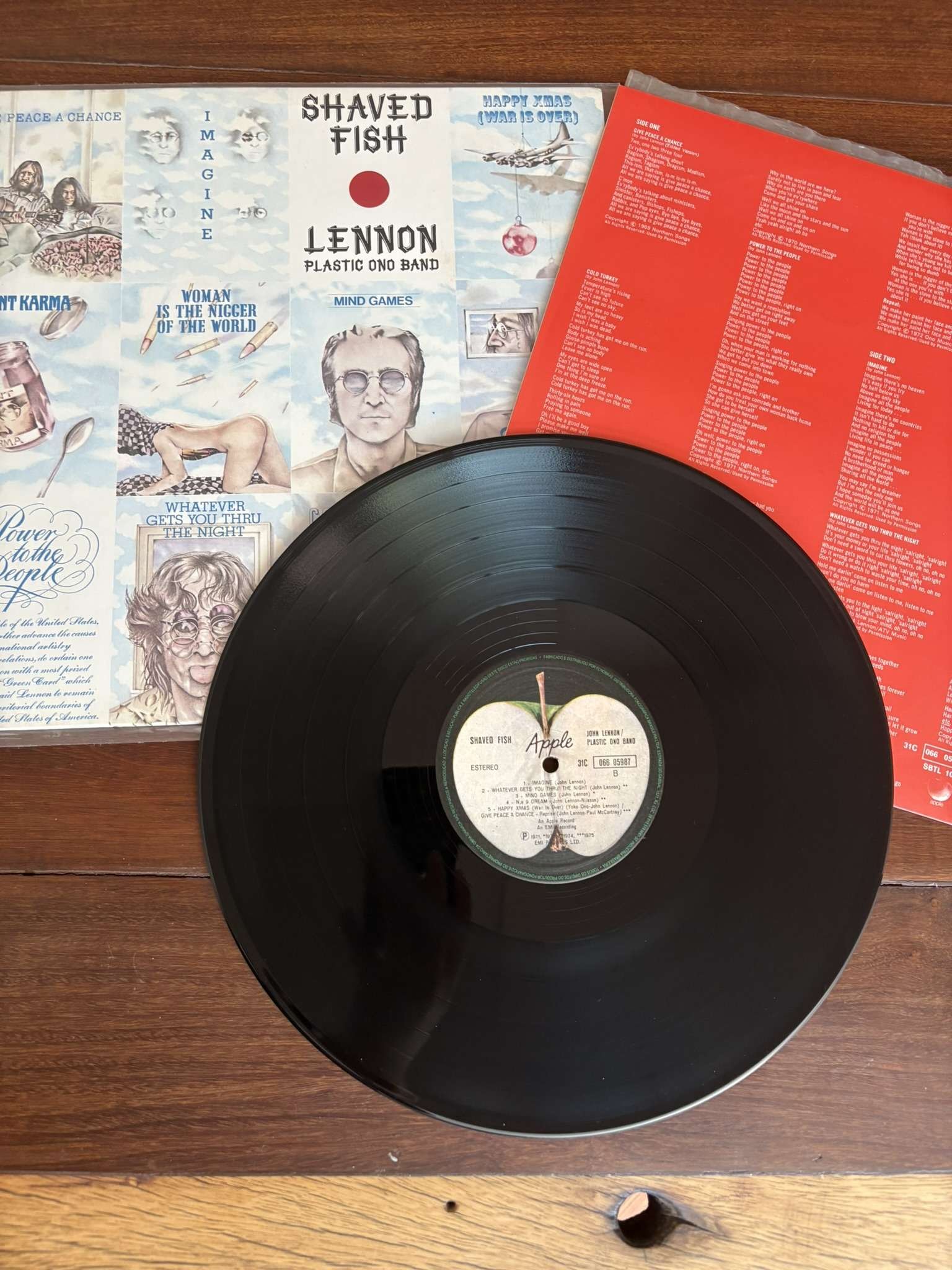 Lp John Lennon - Shaved Fish (1975) - Imagem 3