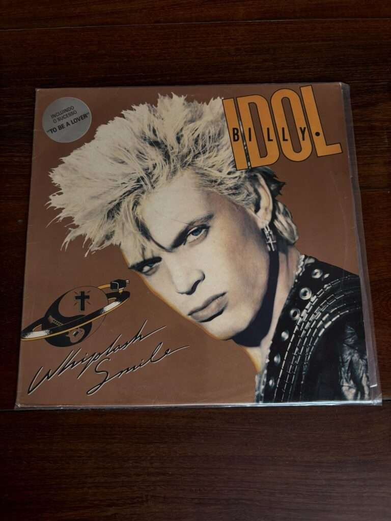 Lp Billy Idol - Whiplash Smile (1986)