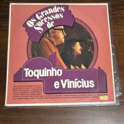 Lp Vinicius e Toquinho - Os Grandes Sucessos de Toquinho e Vinicius (1974)