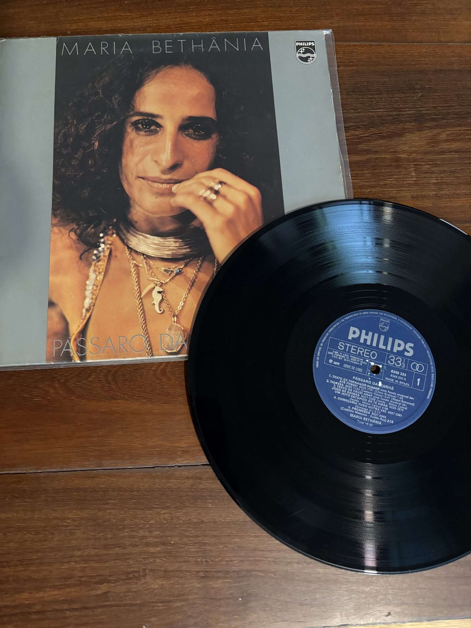 Lp Maria Bethânia - Pássaro da Manhã (1977) - Imagem 4