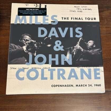 Lp Miles Davis e John Coltrane - The Final Tour: Copenhagen, March 24, 1960 Lacrado Redição Importada