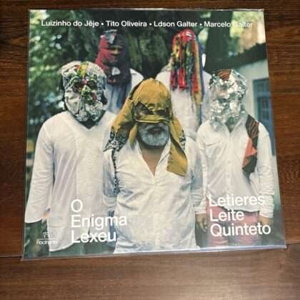Lp Letieres Leite Quinteto - O Enigma Lexeu (2019) Novo Vinil Branco