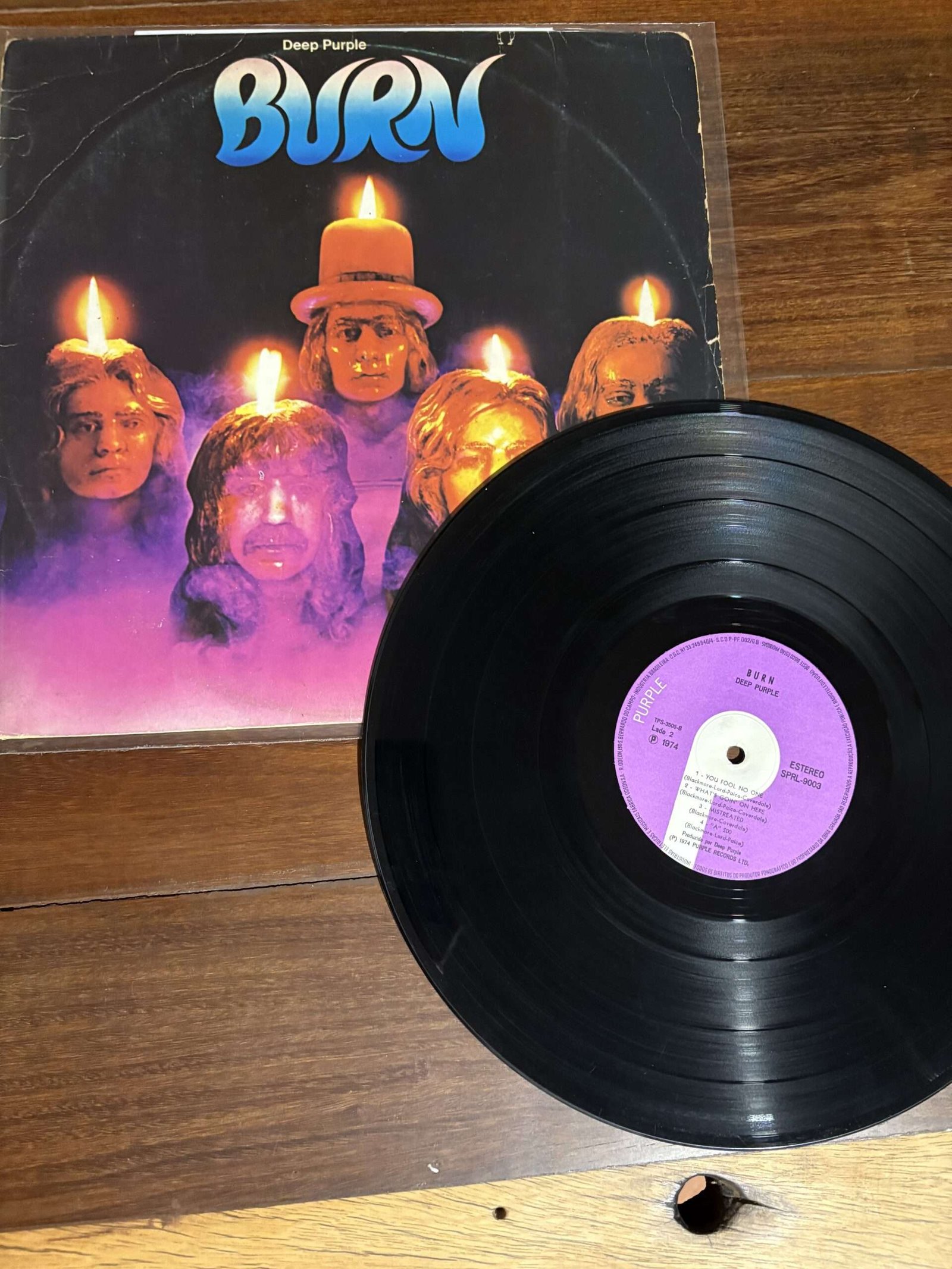 Lp Deep Purple - Burn (1973) - Imagem 3