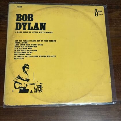 Lp Bob Dylan - A Rare Batch Of Little White Wonder (1976)