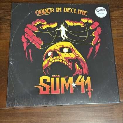 Lp Sum 41 - Order In Decline (2019) Lacrado Vinil Rosa Pink