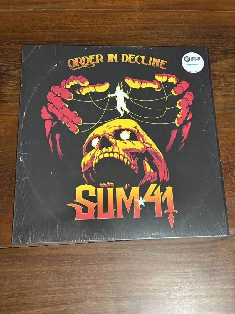 Lp Sum 41 - Order In Decline (2019) Lacrado Vinil Rosa Pink