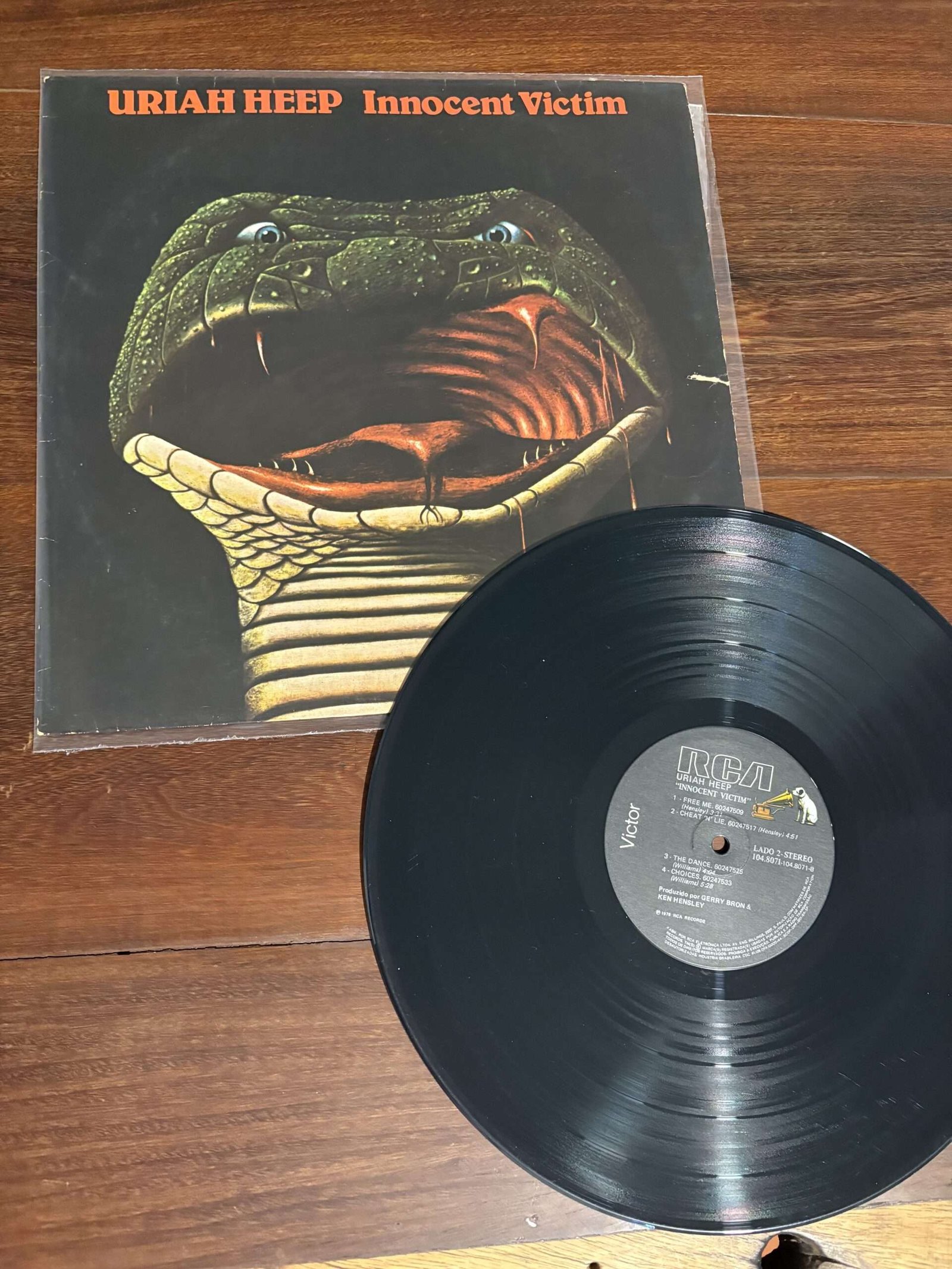 Lp Uriah Heep - Innocent Victim (1977) - Imagem 2