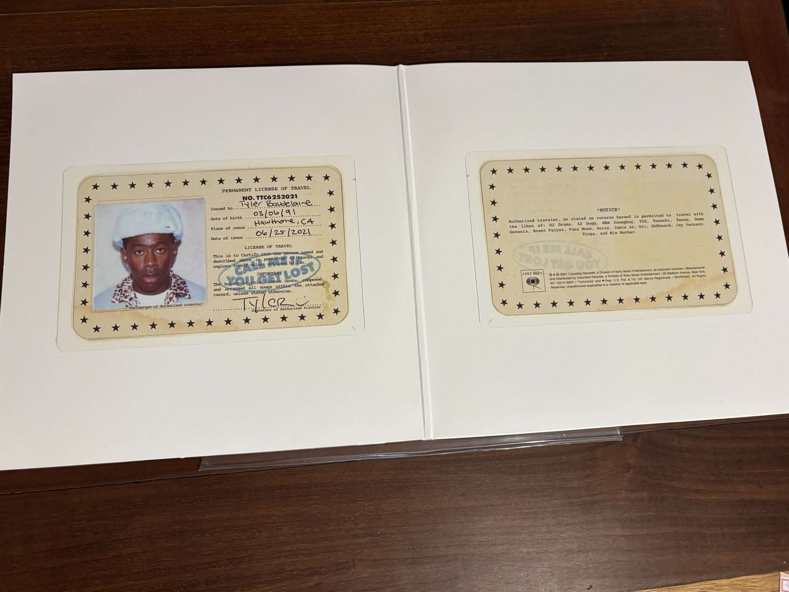 Lp Tyler, The Creator - Call Me If You Get Lost (2021) Duplo - Imagem 3