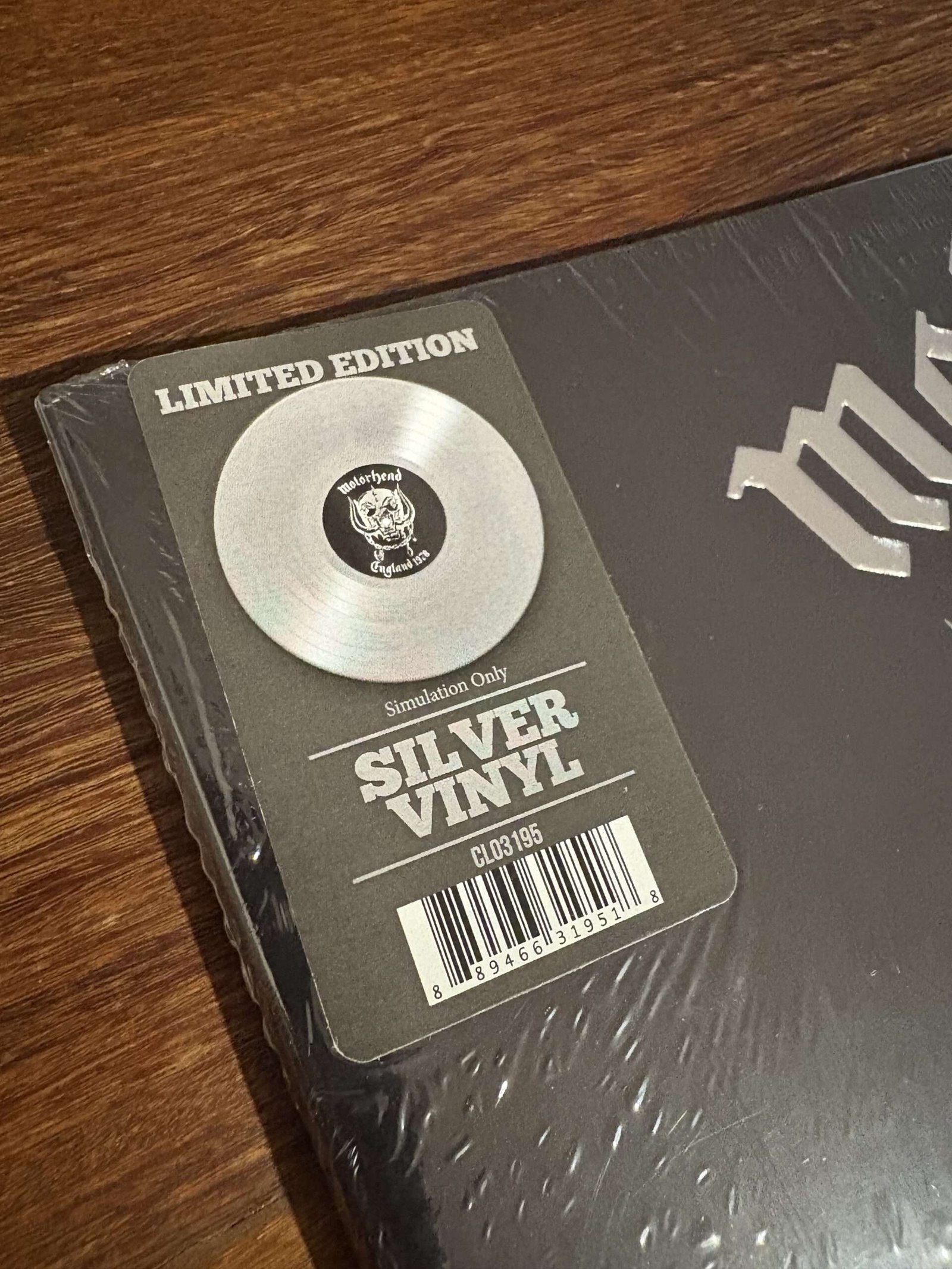 Lp Motörhead - England 1978 (2015) Lacrado Vinil Cinza Edição Limitada - Imagem 2