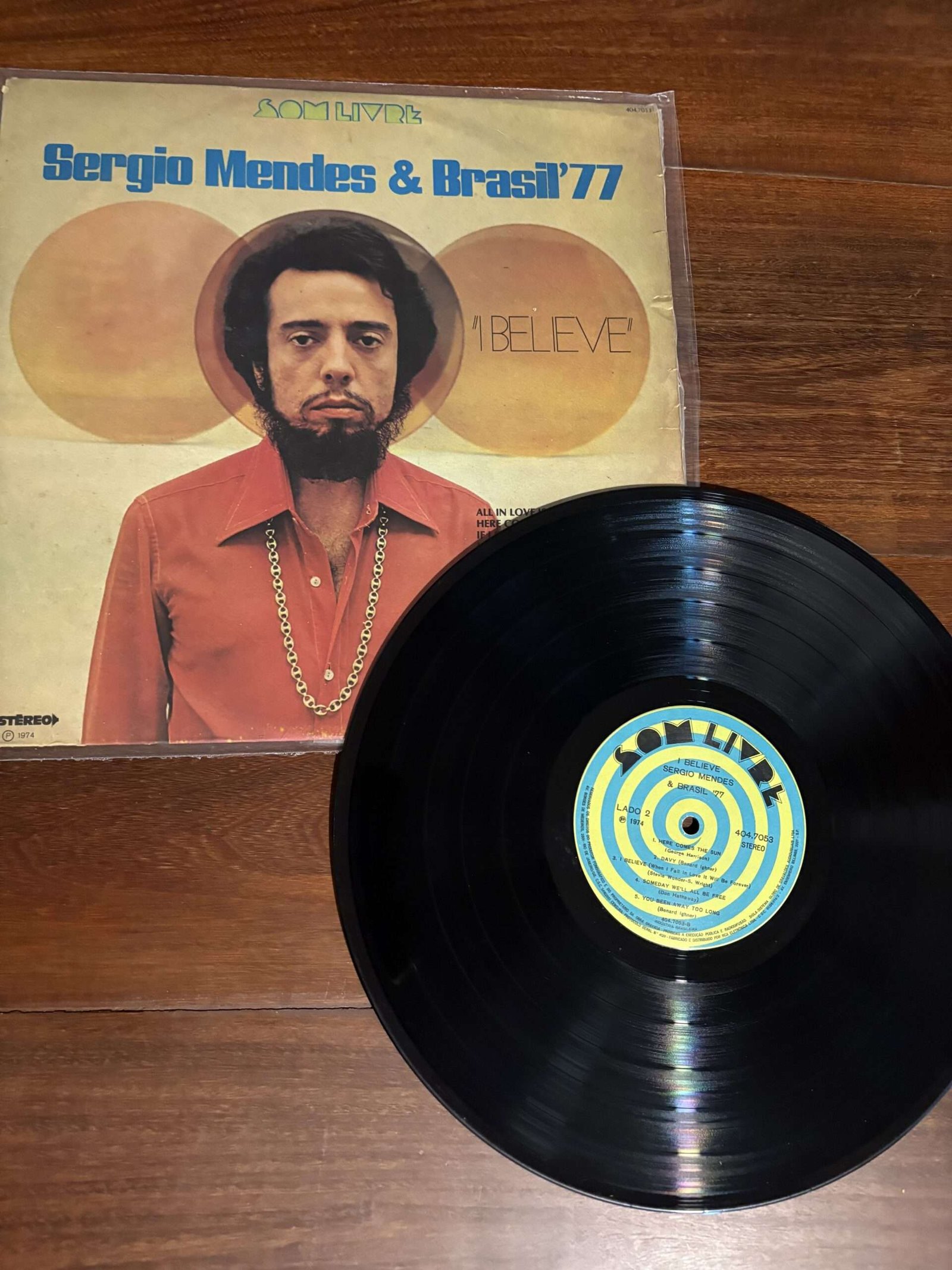 Lp Sérgio Mendes & Brasil' 77 - I Believe (1974) - Imagem 2
