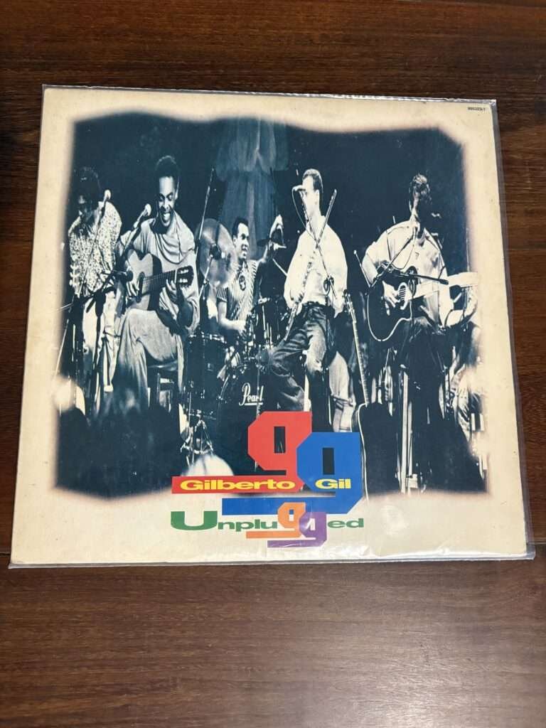 Lp Gilberto Gil - Unplugged (1994) Disco de época