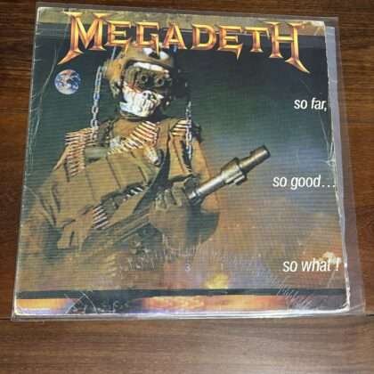 Lp Megadeth - So Far, So Good... So What! (1988)