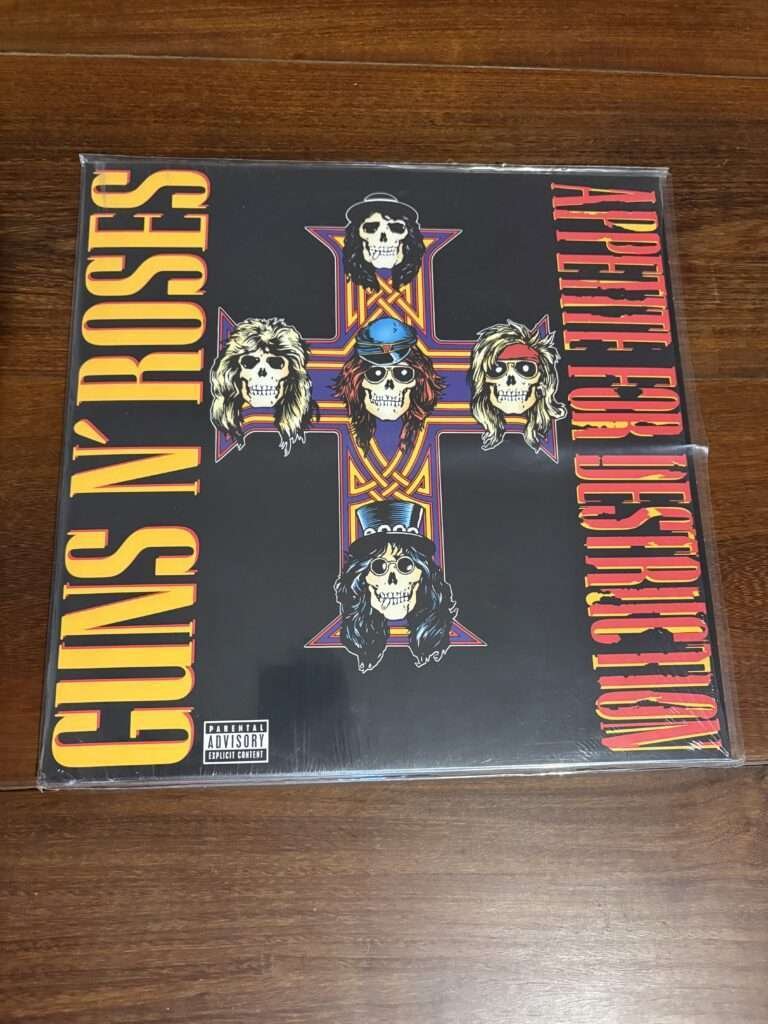 Lp Guns N' Roses - Appetite For Destruction (1987) Lacrado Edição Importada