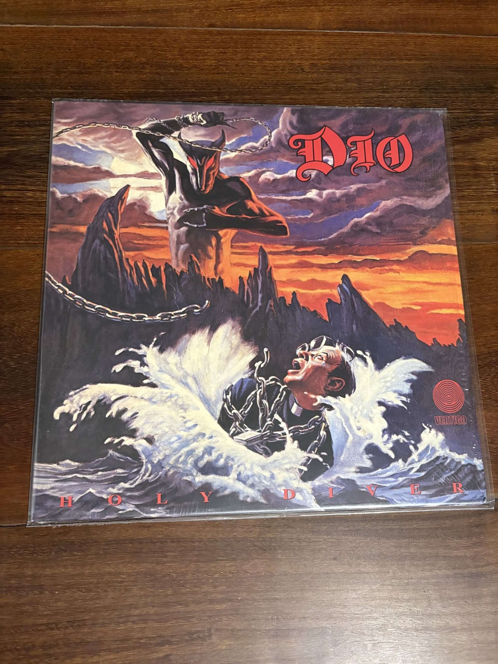 Lp Dio - Holy Diver (1983) Lacrado Reedição Importada