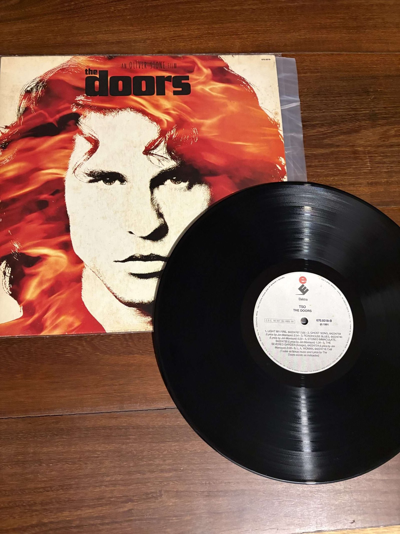 Lp The Doors - Music From The Original Motion Picture (1991) - Imagem 2