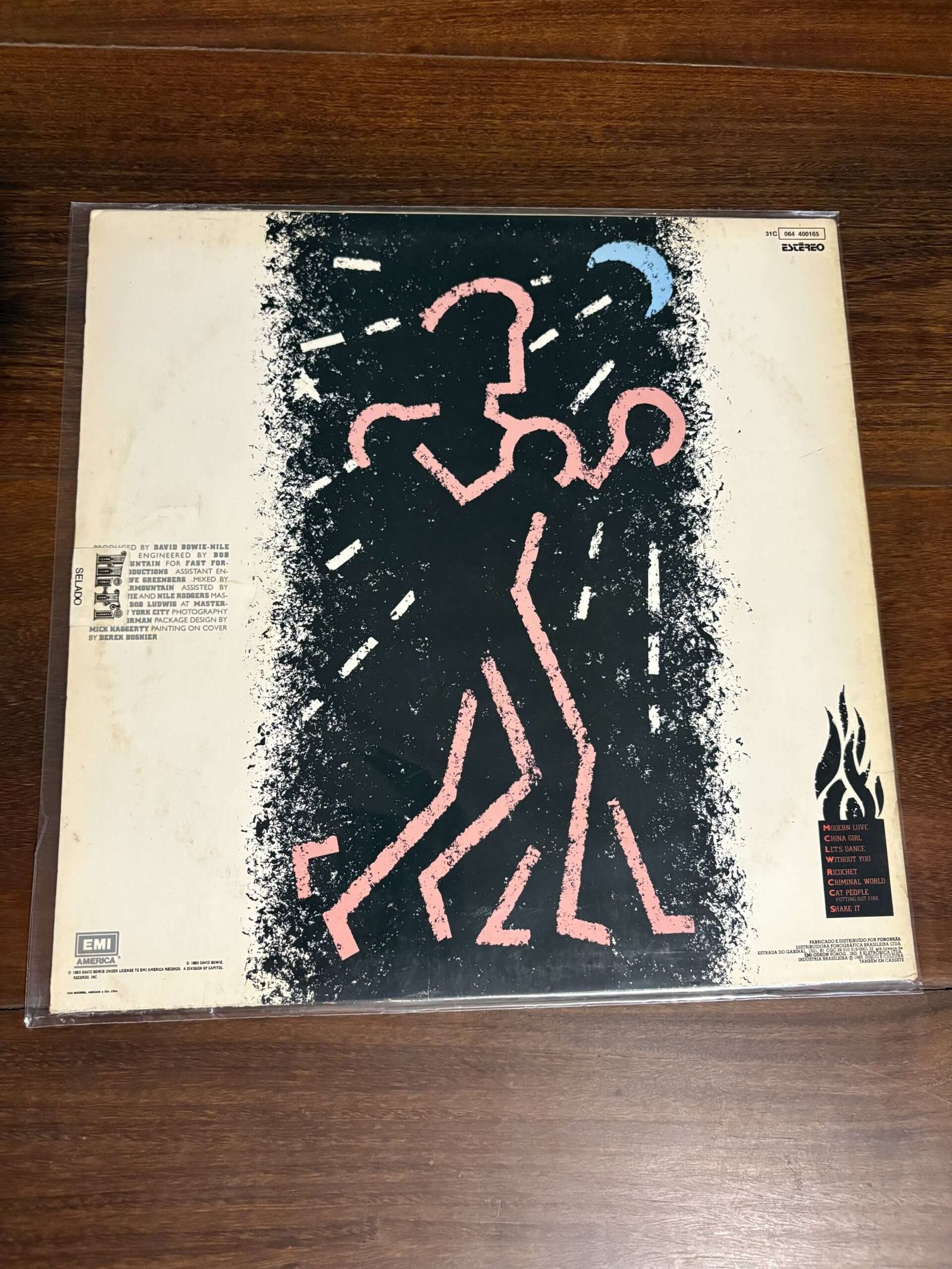 Lp David Bowie - Let's Dance (1983) - Imagem 2