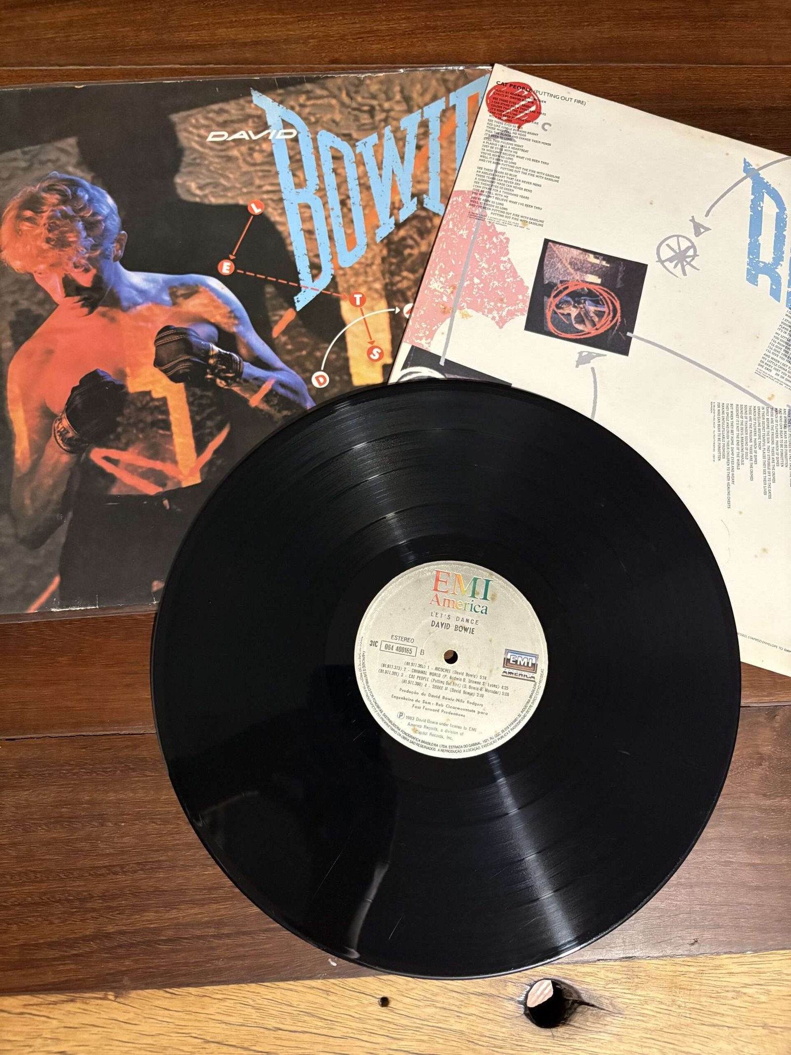 Lp David Bowie - Let's Dance (1983) - Imagem 3