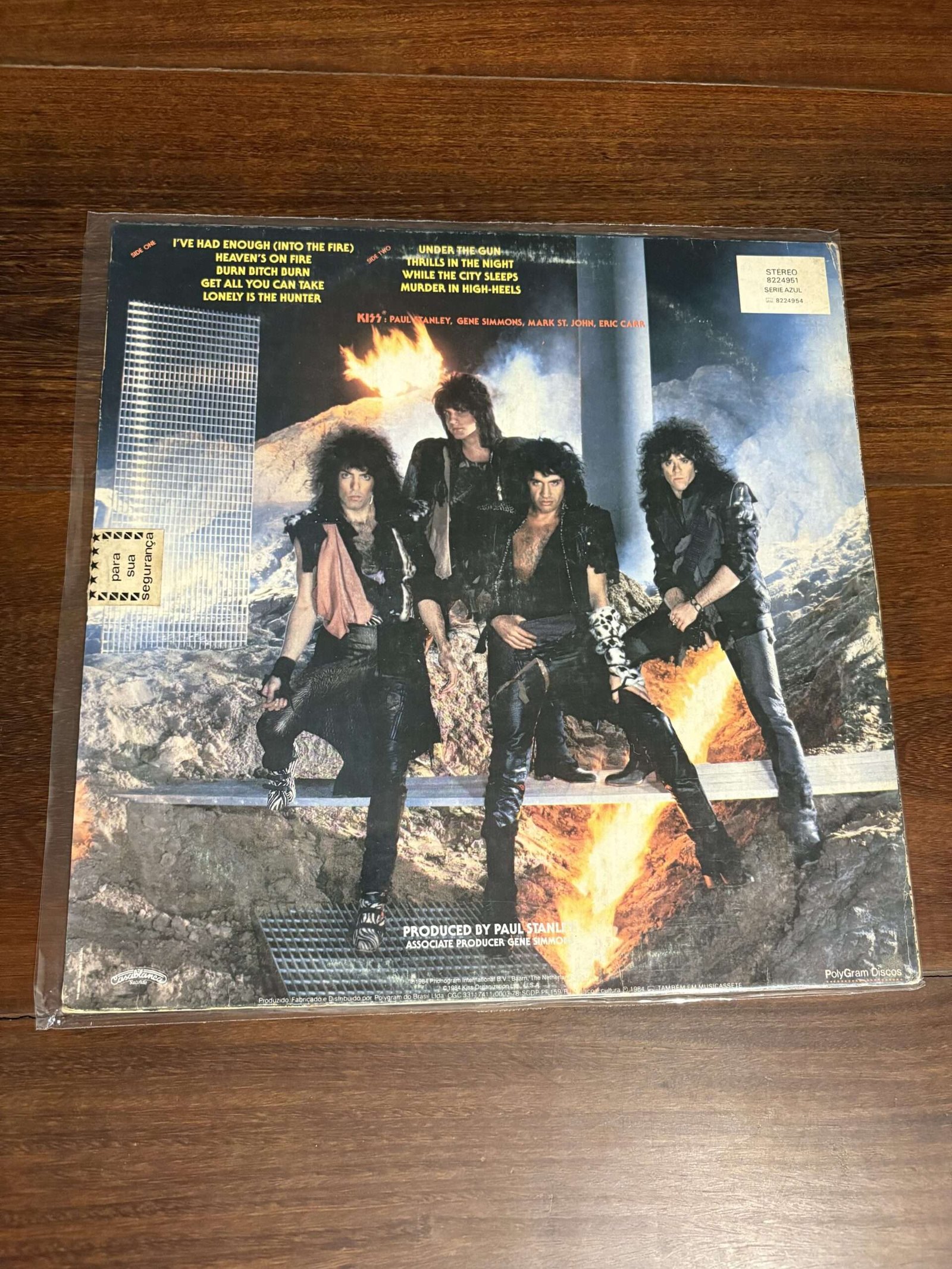 Lp Kiss - Animalize (1984) - Imagem 2