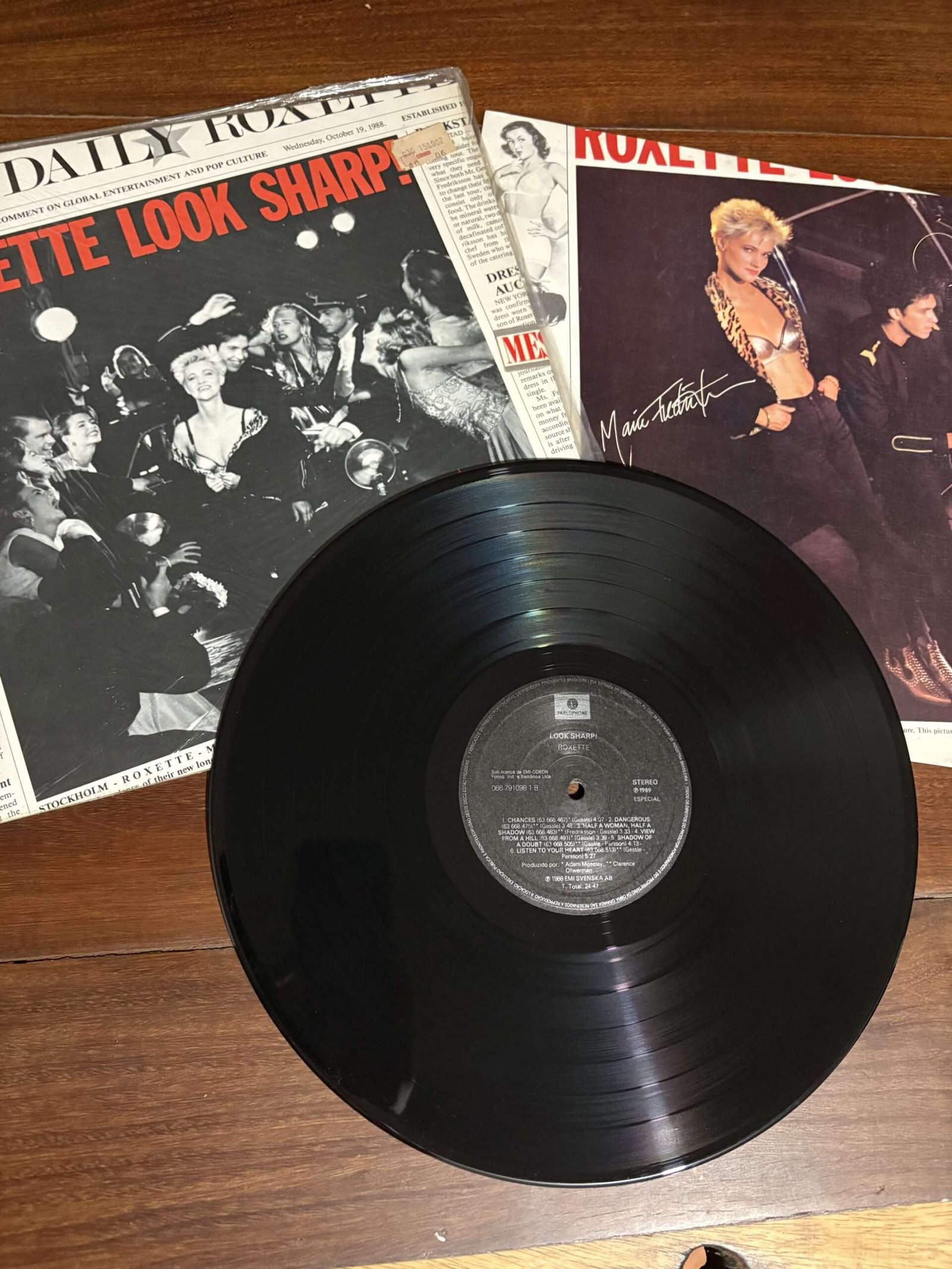 Lp Roxette - Look Sharp! (1988) - Imagem 3