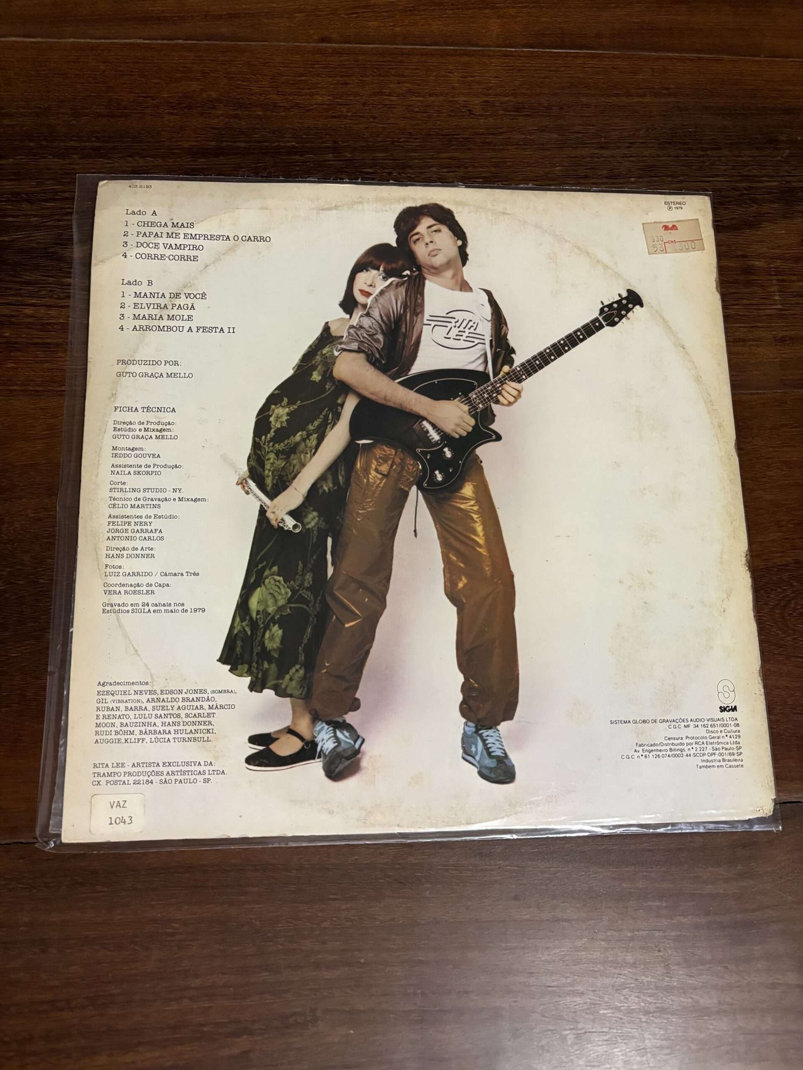 Lp Rita Lee - Rita Lee (1979) - Imagem 3