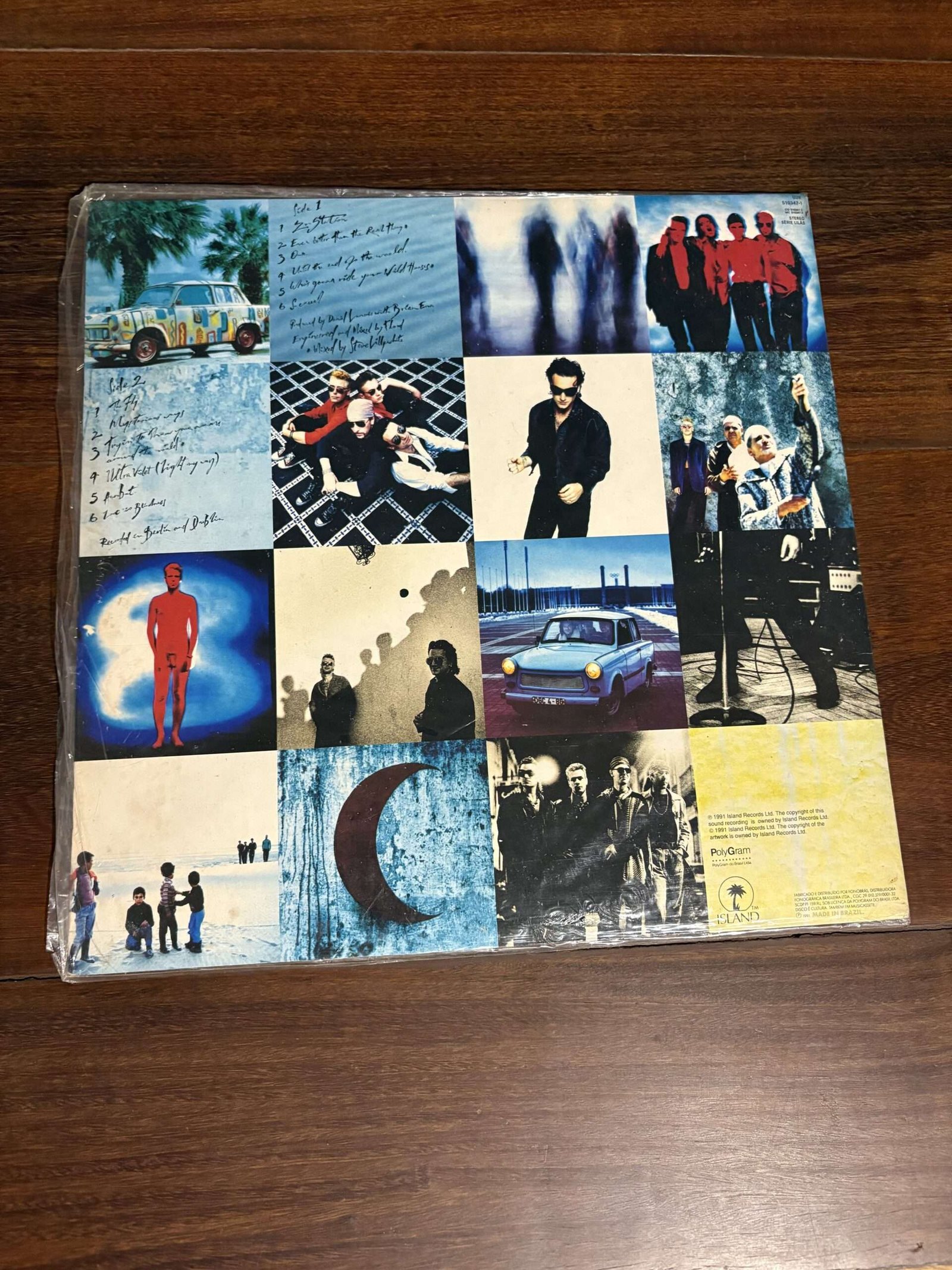 Lp U2 - Achtung Baby (1991) - Imagem 2