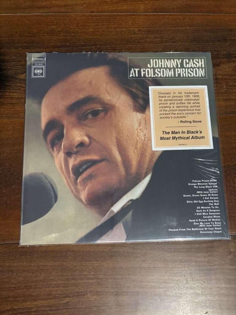 Lp Johnny Cash - At Folsom Prison (1968) Lacrado Reedição Importada