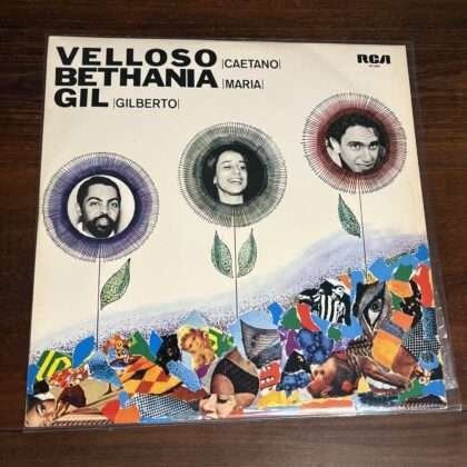 Lp Caetano Veloso, Maria Bethânia, Gilberto Gil - Velloso-Bethania-Gil (1982)