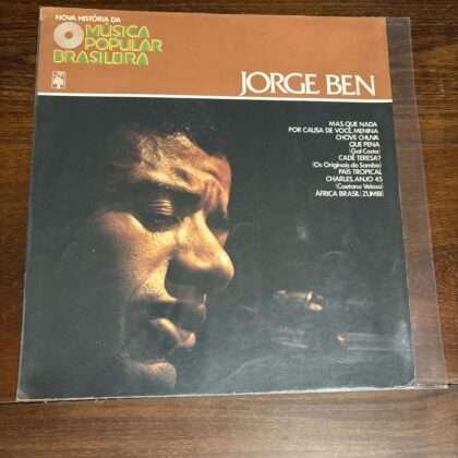 Lp Jorge Ben Jor - Nova História da Música Popular Brasileira (1977) 10 polegadas