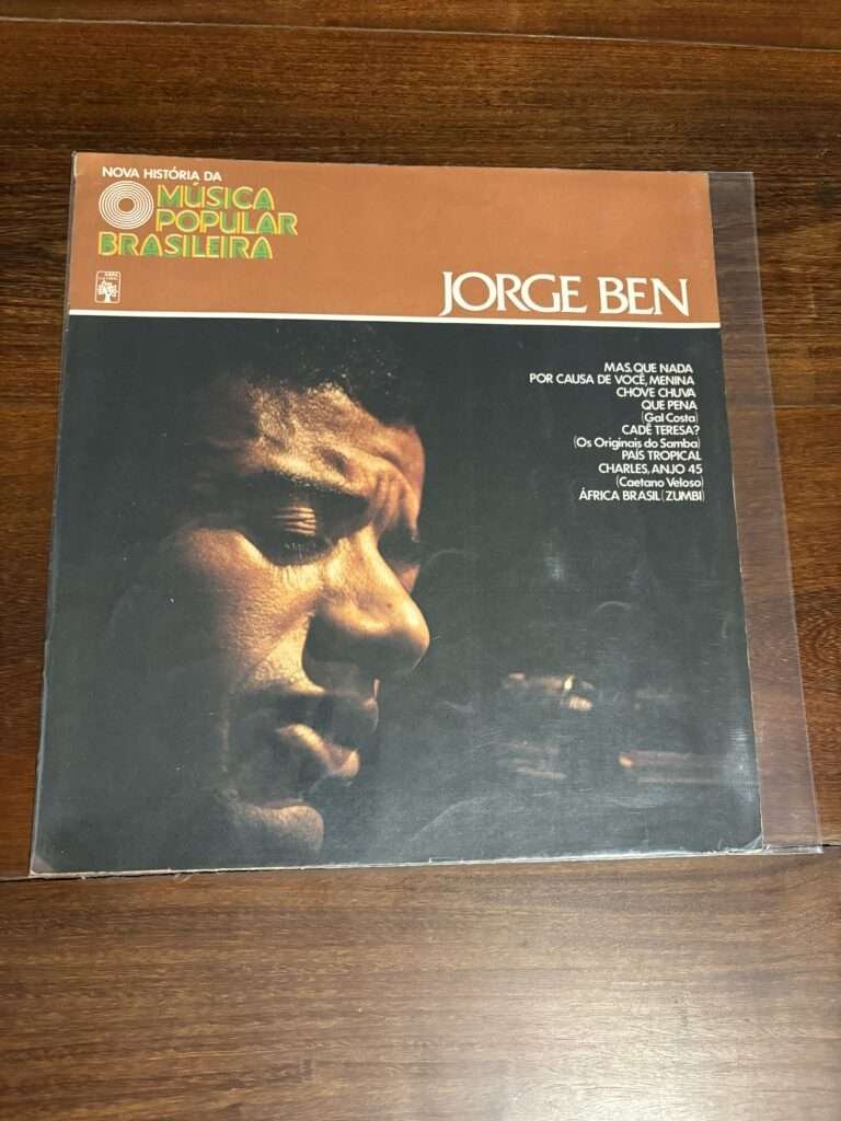 Lp Jorge Ben Jor - Nova História da Música Popular Brasileira (1977) 10 polegadas