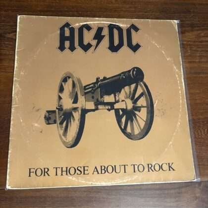Lp AC/DC - For Those About to Rock We Salute You (1981)