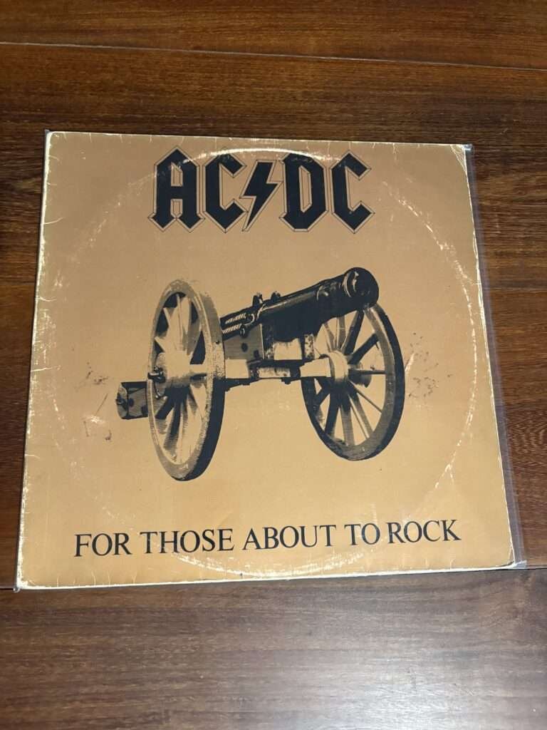 Lp AC/DC - For Those About to Rock We Salute You (1981)