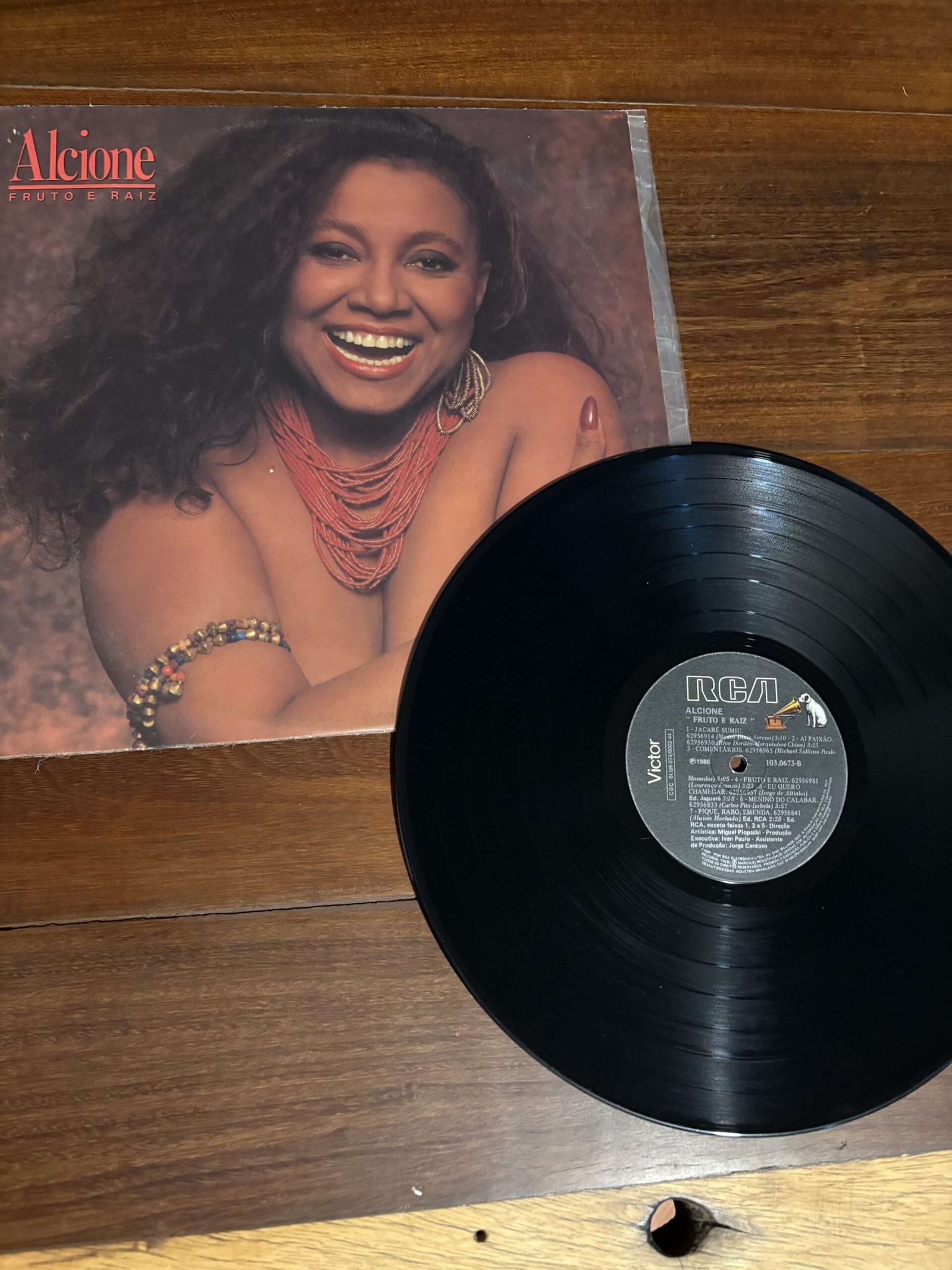 Lp Alcione - Fruto e Raiz (1986) - Imagem 3
