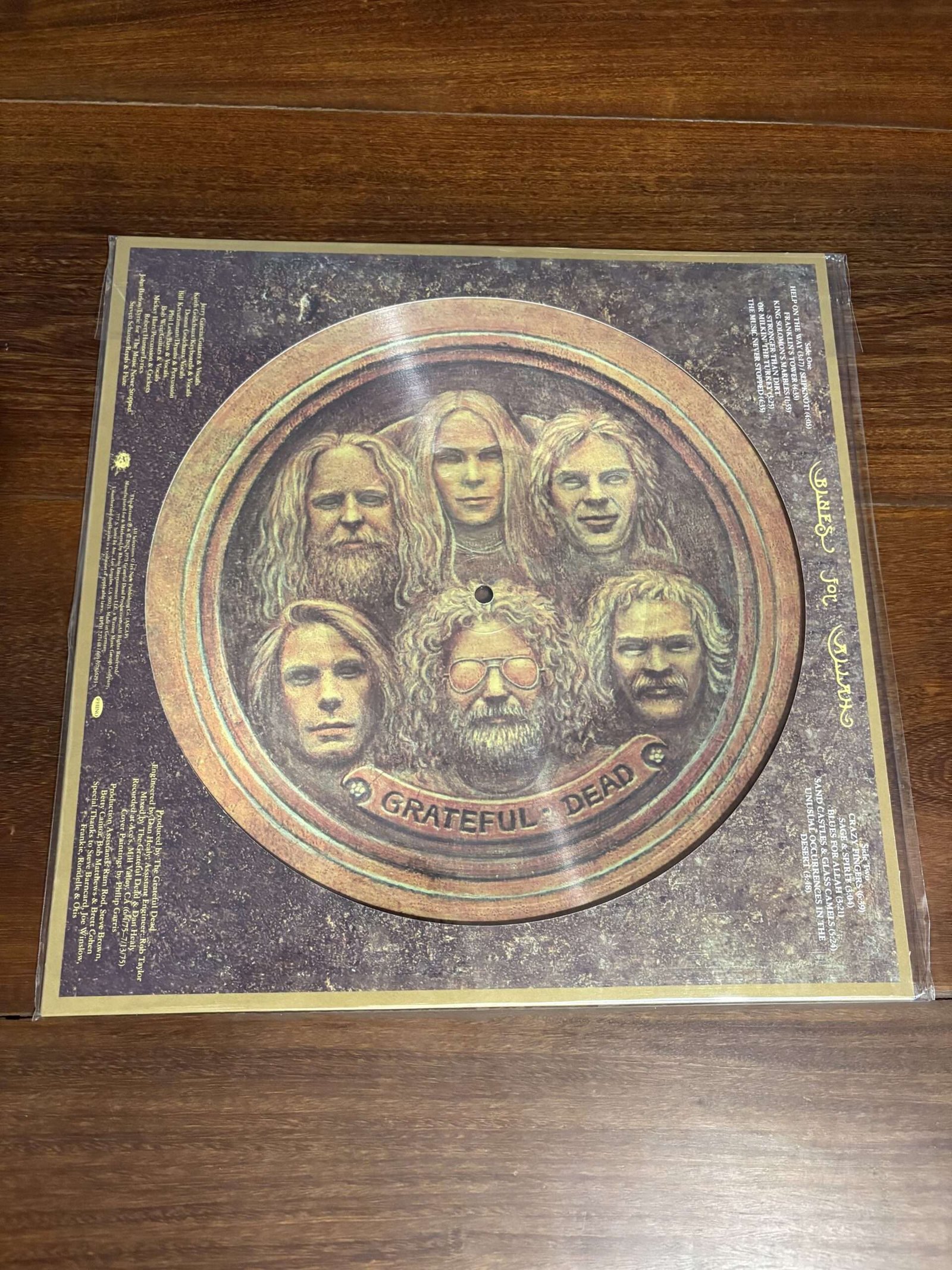 Lp Grateful Dead - Blues For Allah (1975) Lacrado Picture Disc - Imagem 2