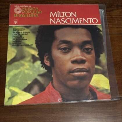 Lp Milton Nascimento - Novo História da Música Popular Brasileira (1976) 10 polegadas
