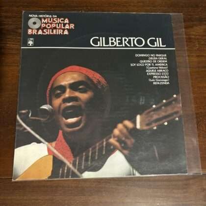 Lp Gilberto Gil - Novo História da Música Popular Brasileira (1977) 10 polegadas