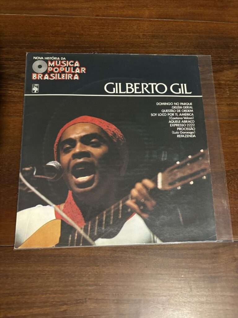 Lp Gilberto Gil - Novo História da Música Popular Brasileira (1977) 10 polegadas