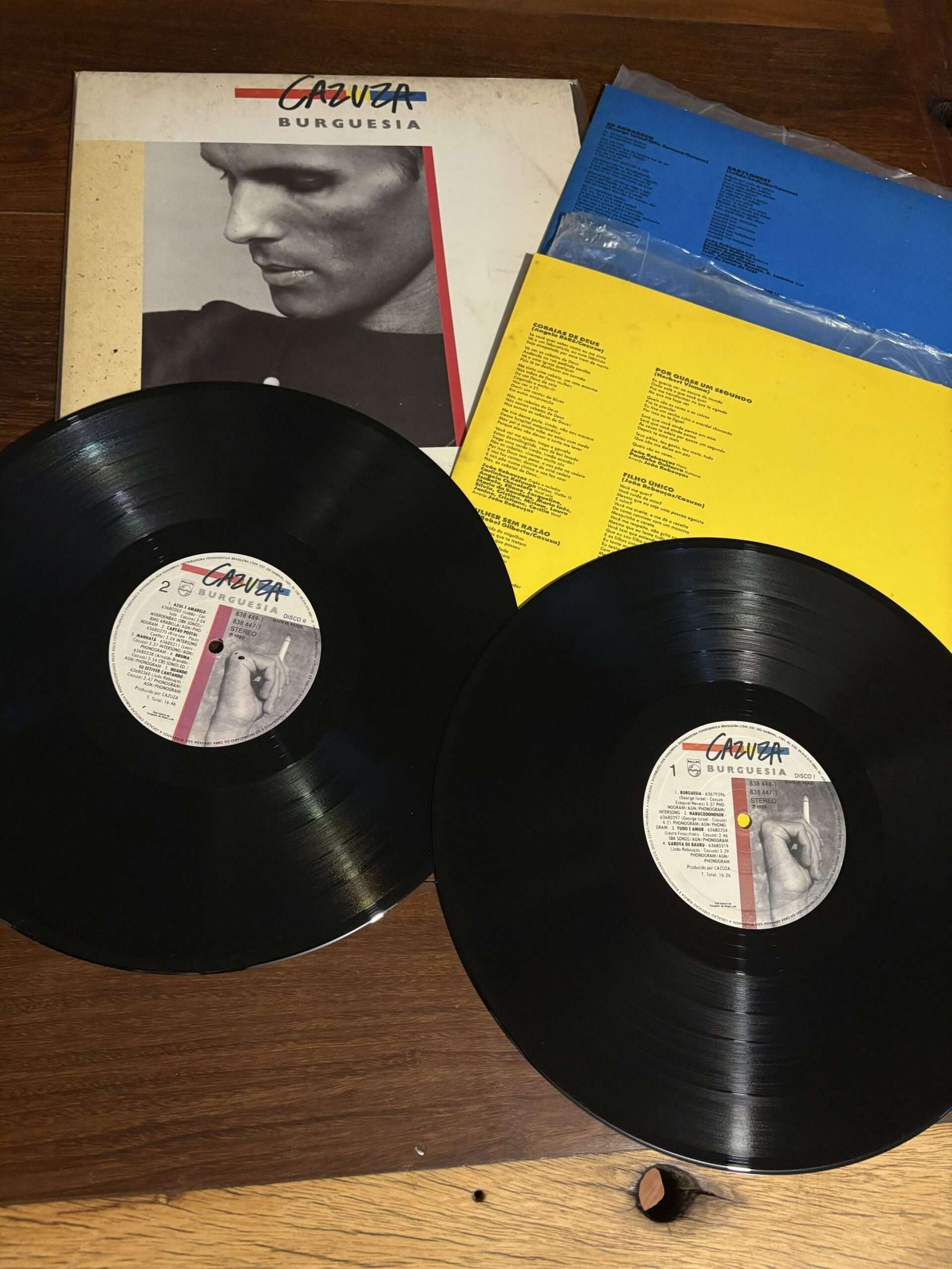 Lp Cazuza - Burguesia (1989) Duplo - Imagem 4