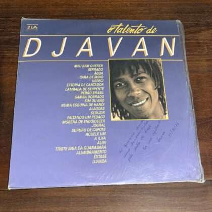 Lp Djavan - O Talento de Djavan (1985) Duplo