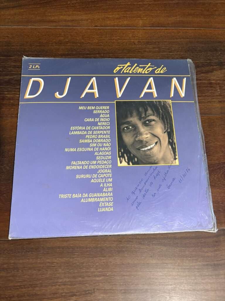 Lp Djavan - O Talento de Djavan (1985) Duplo