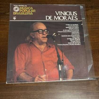 Lp Vinicius de Moraes - Nova História da Música Popular Brasileira (1977) 10 polegadas
