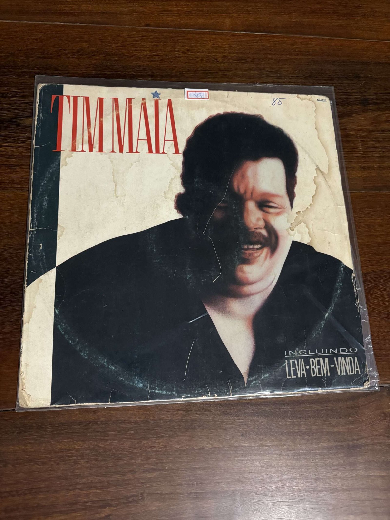 Lp Tim Maia - Leva Bem-Vinda (1985)