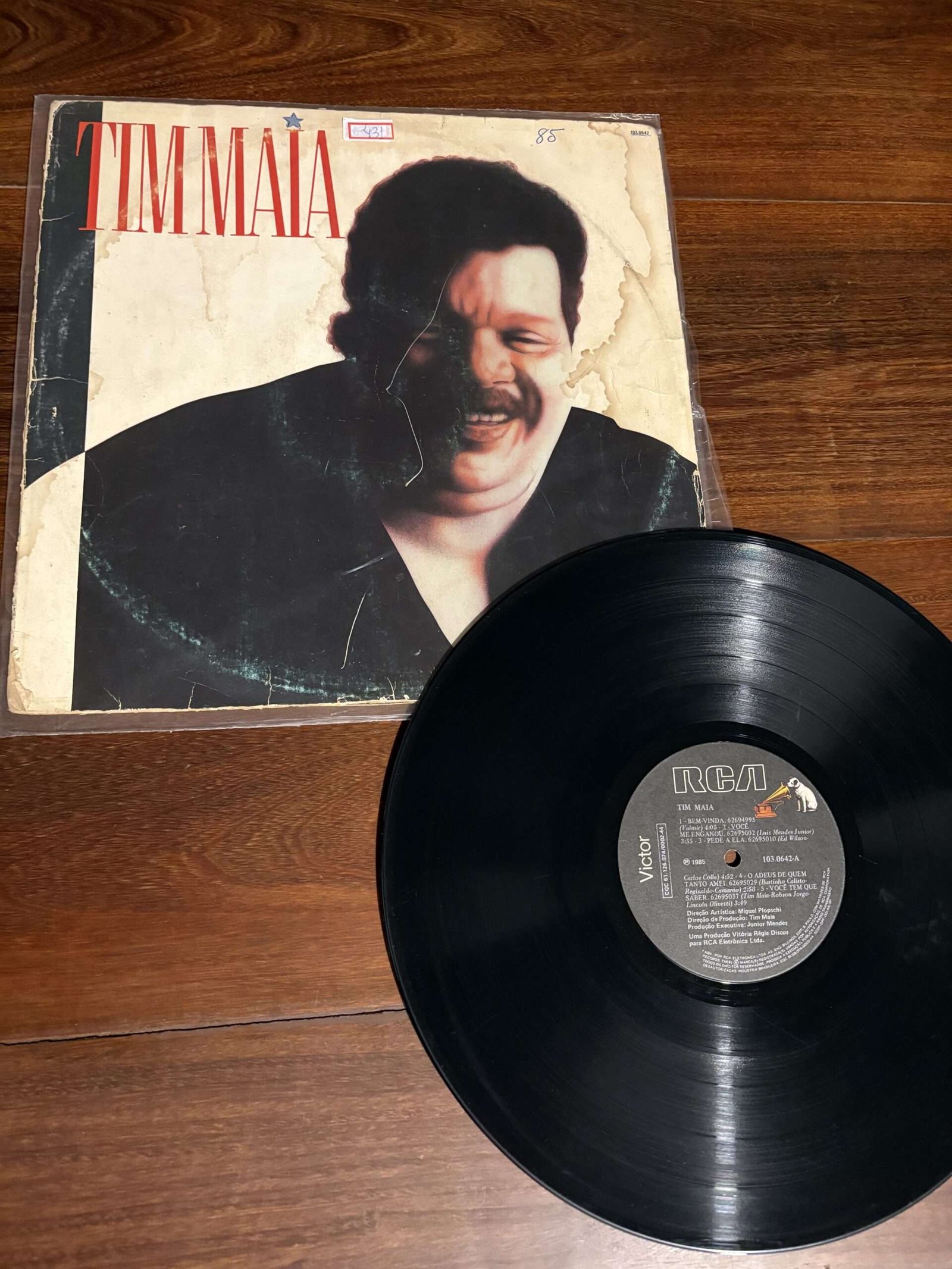 Lp Tim Maia - Leva Bem-Vinda (1985) - Imagem 2