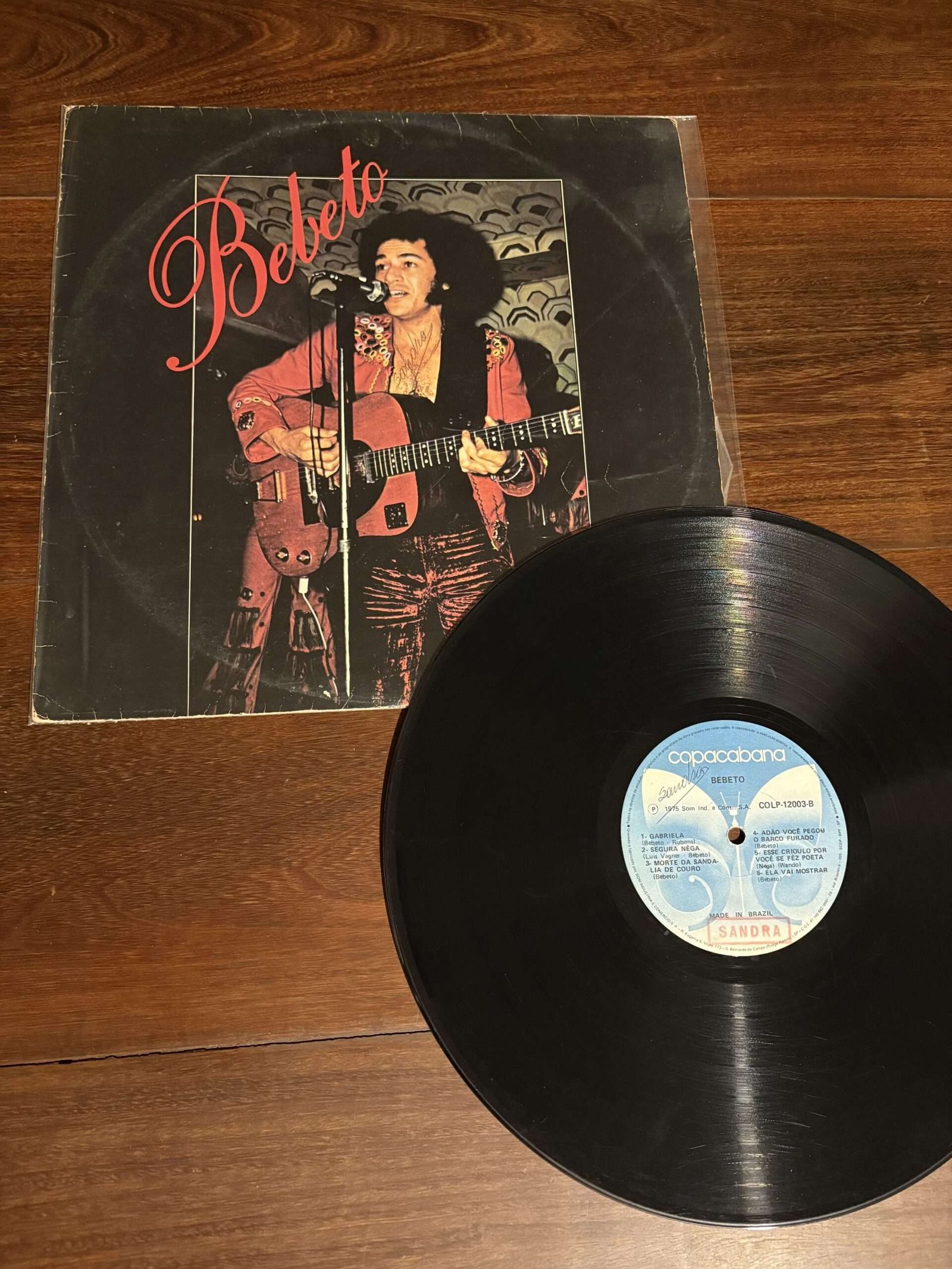 Lp Bebeto - Bebeto (1975) - Imagem 3