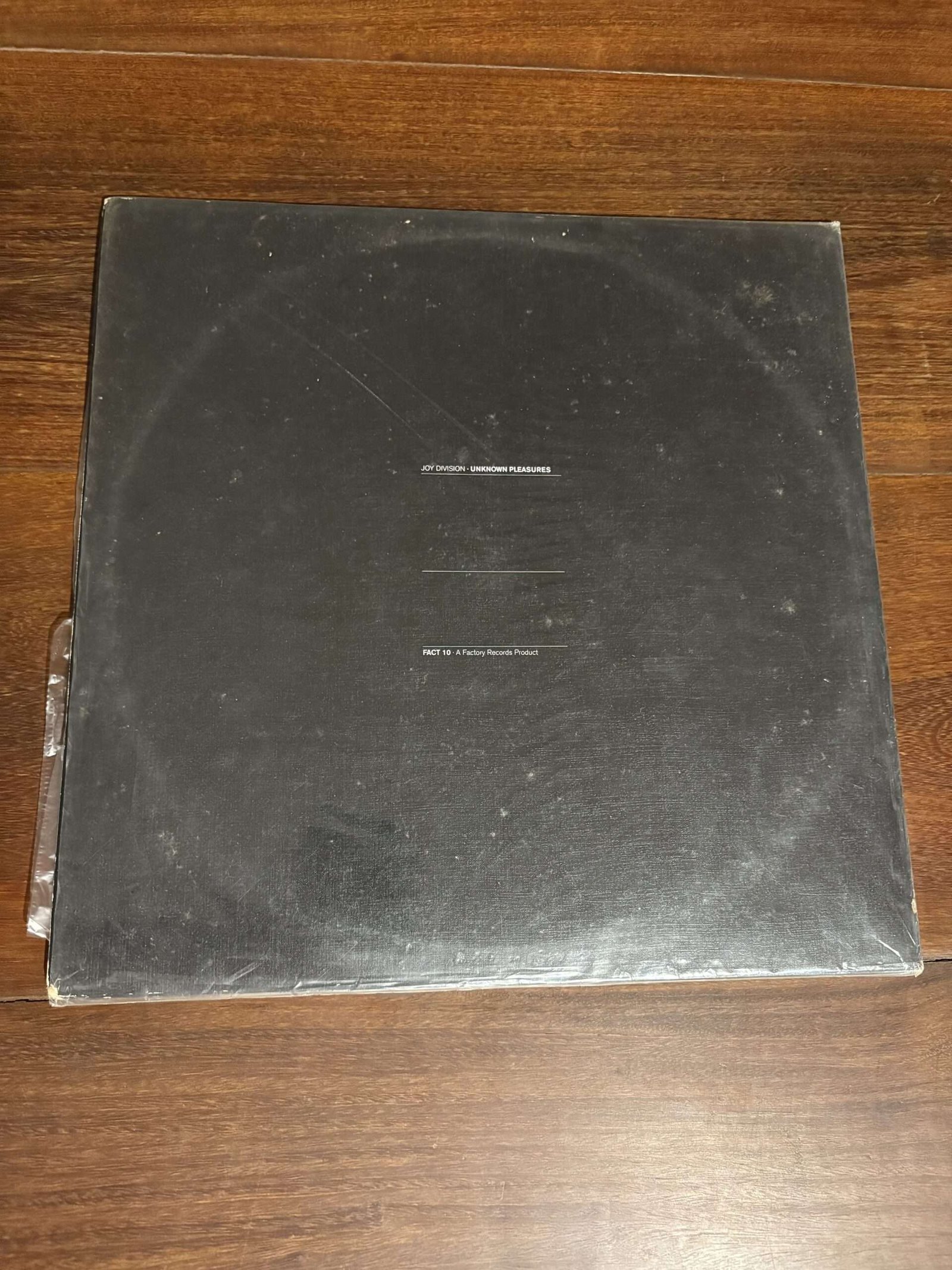 Lp Joy Division - Unknown Pleasures (1979) Reedição Americana 2007 - Imagem 2