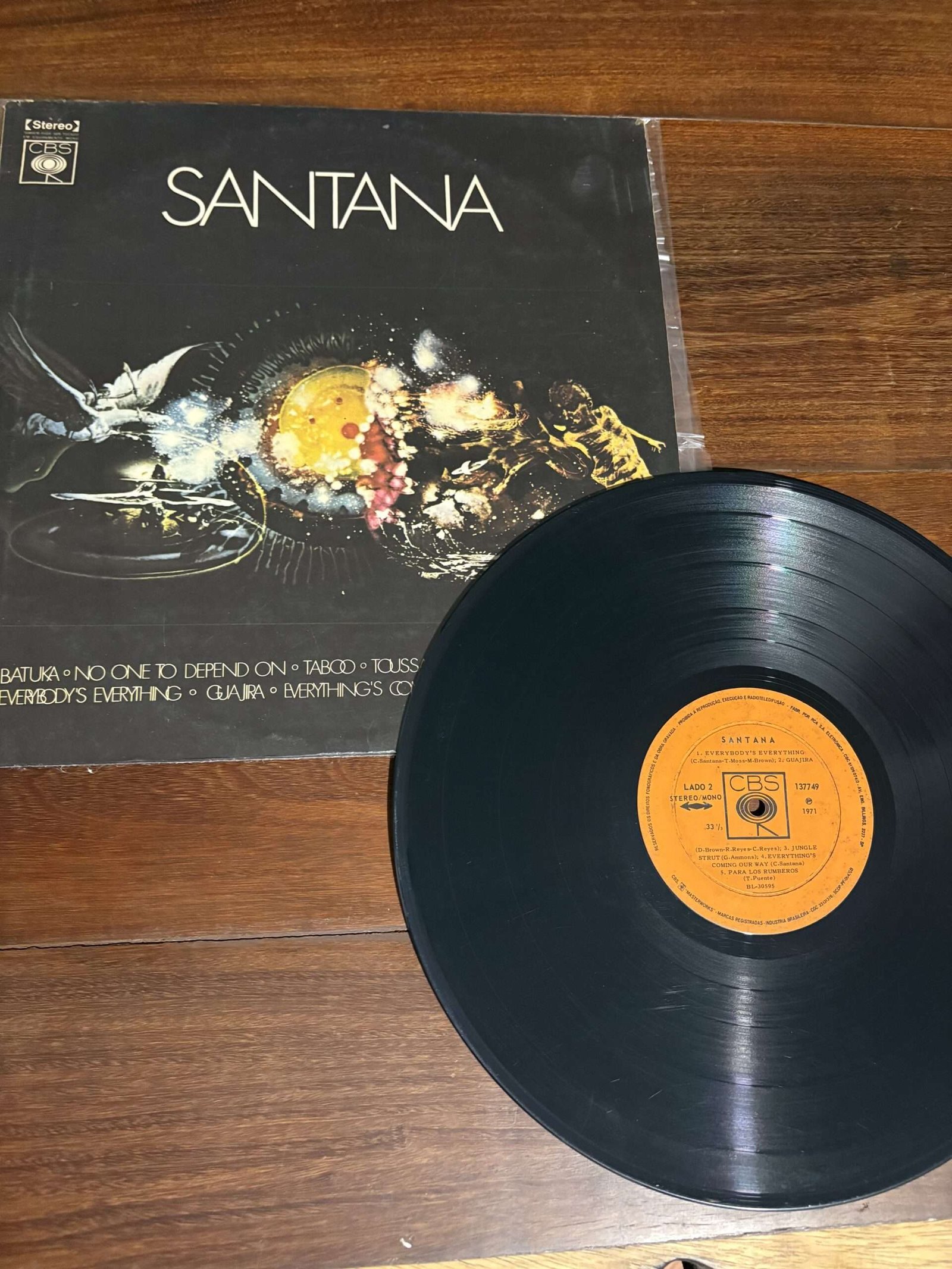 Lp Santana - Santana III (1971) - Imagem 3