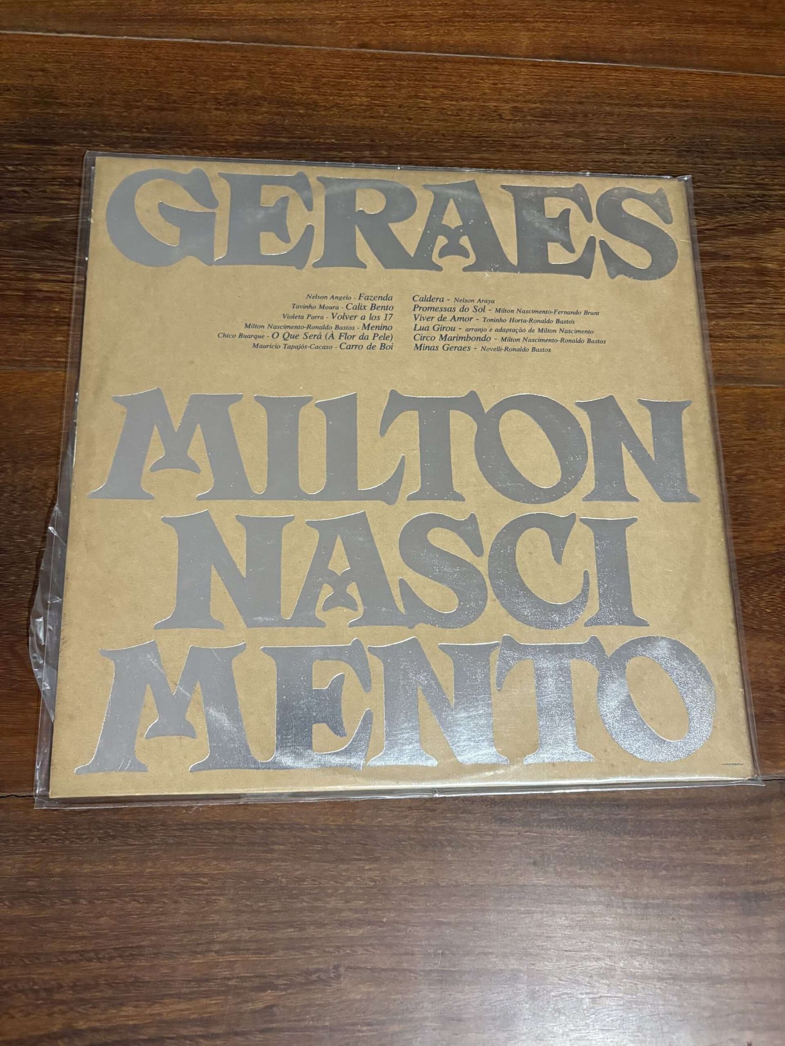 Lp Milton Nascimento - Geraes (1976) - Imagem 2