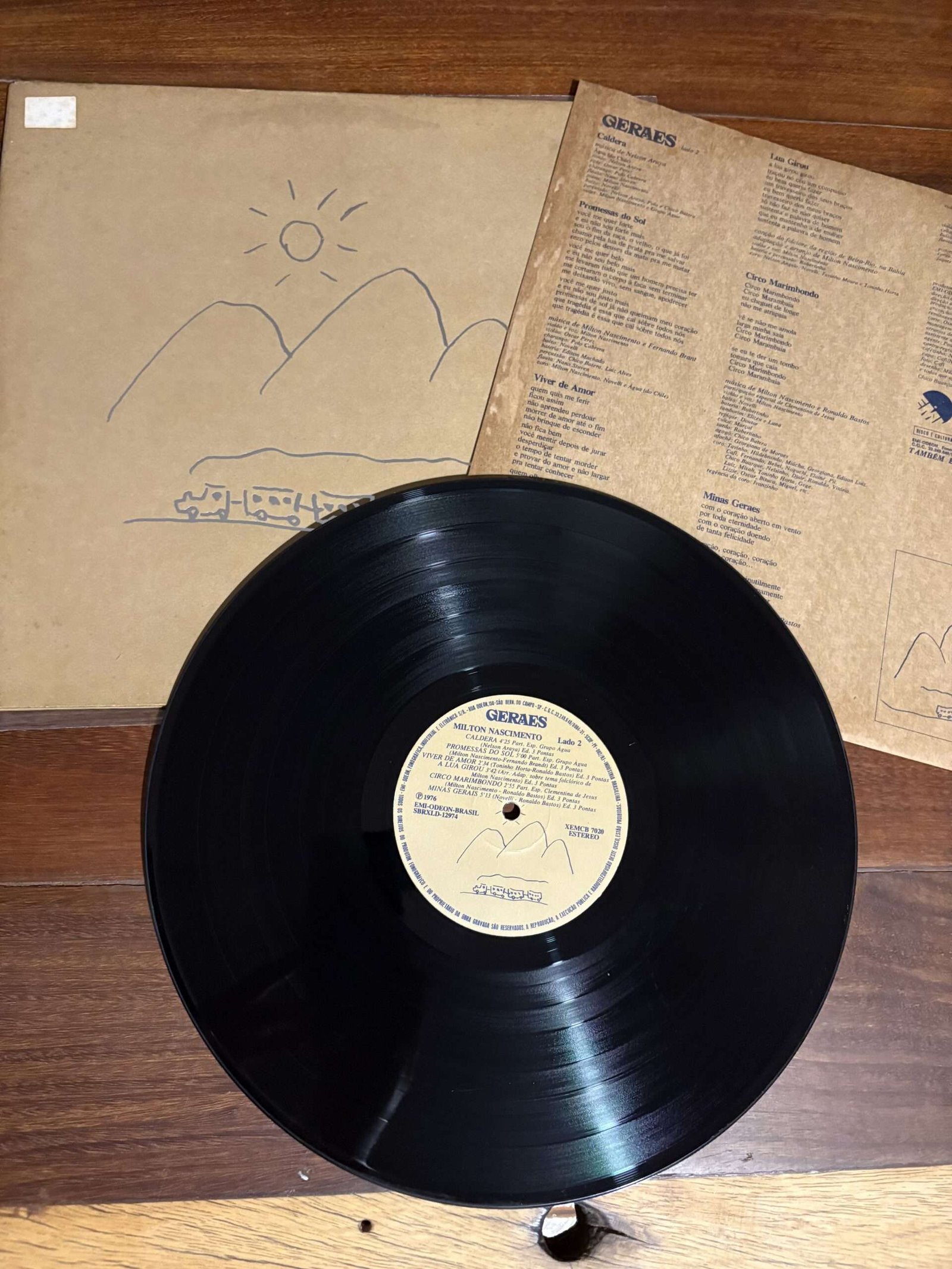 Lp Milton Nascimento - Geraes (1976) - Imagem 4