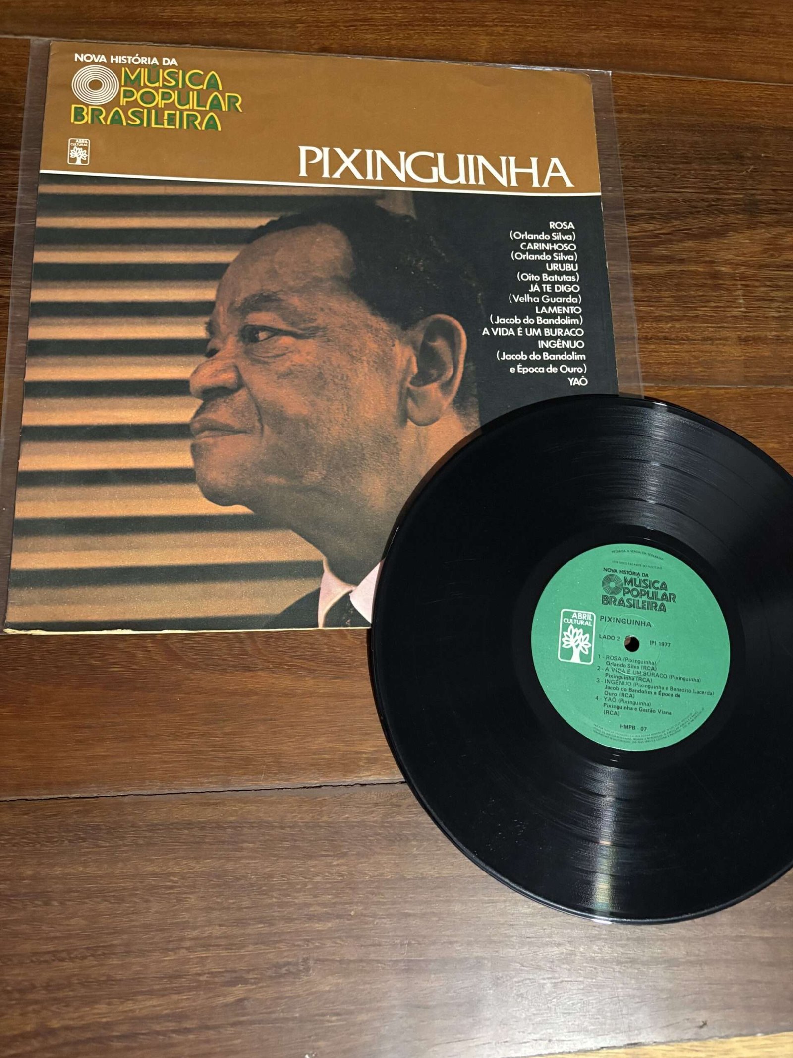 Lp Pixinguinha - Nova História da Música Popular Brasileira 10 polegadas - Imagem 4