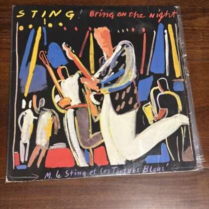 Lp Sting - Bring On The Night (1986) Duplo